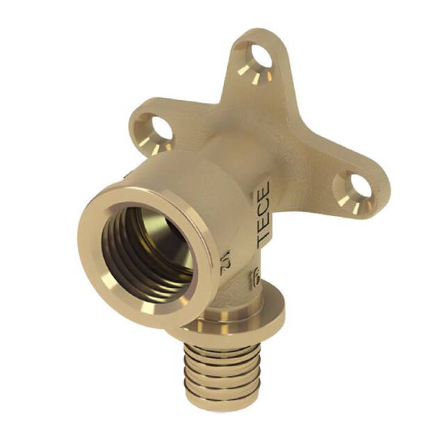 Кут настіний 90° ВР 16x1/2" TECE