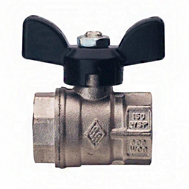 Кран кульовий ВВ 1/2" Rubinetterie Bresciane