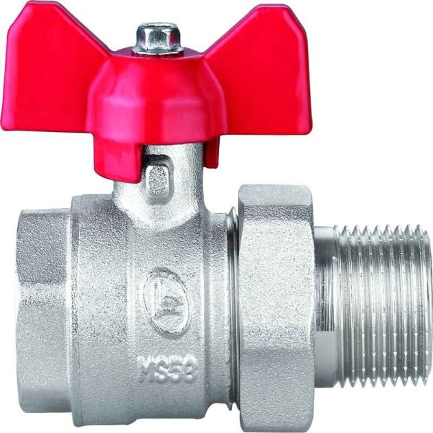 Кран кульовий з американкою 1/2" DBL